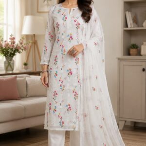Bareeze Lawn 3piece suit