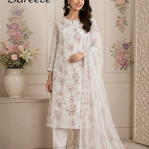 Bareeze Lawn 3 piece suit