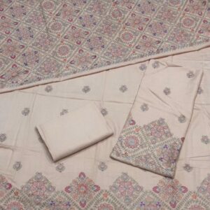 winter karandi 3piece shwall suit