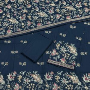 winter karandi 3piece shwall suit