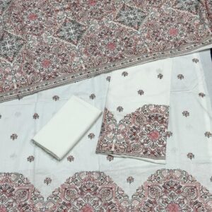 winter karandi 3piece shwall suit