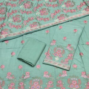 winter karandi 3piece shwall suit