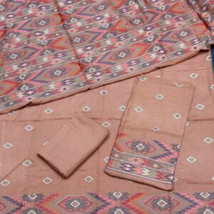 winter karandi 3piece shwall suit