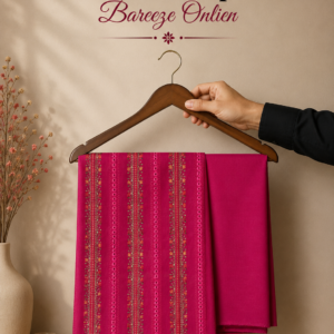 Bareeze khaddar 2piece suit