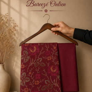 Bareeze khaddar 2piece suit