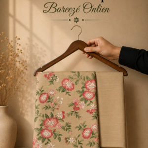 Bareeze khaddar 2piece suit