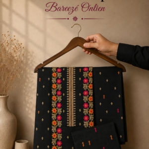 Bareeze khaddar 2piece suit