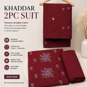 khaddar 2piece suit